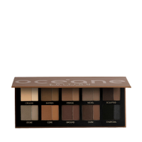Paleta de sombra océane brown matte palette multifuncional