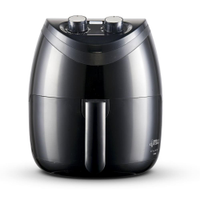 Fritadeira Air Fryer Bella Cuccina BCAF41 4,5L 1500W Antiaderente Preta - 110V