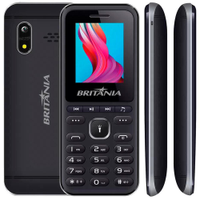 Celular Philco BCE01 Preto com Dual Chip, Bluetooth, Rádio FM e Câmera traseira