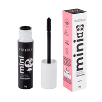 Mini máscara vizzela de cílios preta 3g