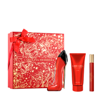 Kit perfume feminino carolina herrera very good girl eau de parfum 10ml e 80ml creme corporal 100ml
