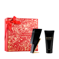 Kit perfume masculino carolina herrera bad boy eau de toilette e gel de banho 100ml