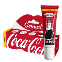 Hidratante labial carmed coca cola vermelho 10g
