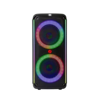 Caixa de Som Chilli Beans Extreme Box, TWS, 800W, Blueetoth, Função Karaokê, Equalização, Preto - KN2300