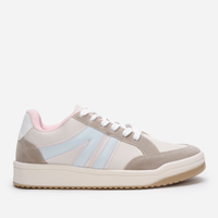 Tênis casual com recortes ace colorido