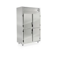 Geladeira Comercial 4 Portas Inox 1044L Gelopar GREP-4P AI 127v - 110V