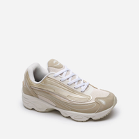 Tênis esportivo feminino metalizado ace bege