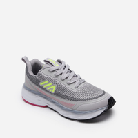 Tênis esportivo feminino sola degradê ace cinza