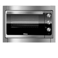Forno Elétrico De Embutir 55L Philco Aço Escovado 220v - 220V