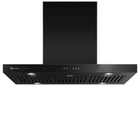 Coifa de Ilha Electrolux 90cm Preta Pro Series com Painel Touch e Filtro Baffle (90CIV) - 110V