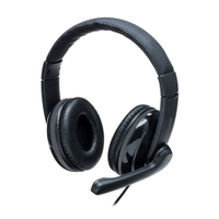 Fone De Ouvido Headset Pro Multilaser PH316 P2 Preto
