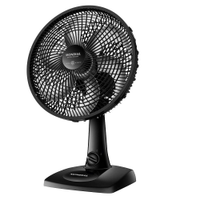 Ventilador de Mesa Mondial VSP-40-B 40cm, 6 Pás, 140W, Preto - 220V