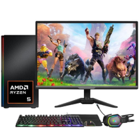PC Gamer Completo Skill RGB AMD Ryzen 5 5600G,Gráficos Radeon VEGA 7, Monitor LED 20",Kit Gamer, 16GB DDR4 3200Mhz, SSD 512GB, Fonte 500W - SGX-0