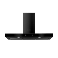 Coifa de Parede Brastemp Eclipse Collection 90cm com Painel Touch on Glass - BAE90AP - 110V