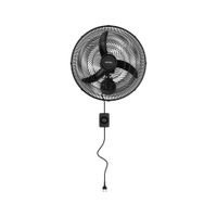 Ventilador de Parede Ventisol Oscilante New 50Cm Preto - 220V