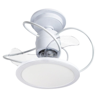 Ventilador De Teto Treviso Branco Confort Led Control Remoto - Bivolt