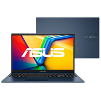 Notebook ASUS VivoBook 15, Intel Core i5, 8GB, 512GB SSD, W11 Home, 15.6`` FHD, Quiet Blue - X1504VA-NJ1743W
