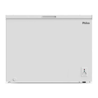Freezer Horizontal Philco 253L 2 em 1 PFH260B A e A++ - 110V