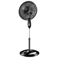 Ventilador de Coluna Mondial VSP-40C Super Power - com 3 Velocidades, Modo Silencioso, Preto/Prata 220V - 220V