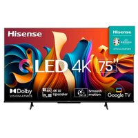 Smart TV Hisense QLED 4K UHD 75" 75Q6N Polegadas com Wi-Fi - 75A51HUA - Bivolt