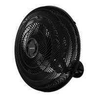Ventilador de Parede Ventisol Oscilante New 50Cm Preto - 220V