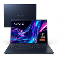VAIO FE16 AMD® Ryzen 5-5625U Linux 8GB RAM 256GB SSD16 IPS WUXGA Antirreflexo - Cinza Grafite