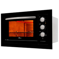 Forno Elétrico de Embutir Fischer Fit Line 48L - Forno Elétrico de Embutir Fischer Fit Line 48L
