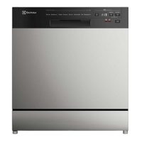 Lava-Louça Electrolux 8 Serviços Inox com Programa Lava e Seca 50` (LS08E) - 110V