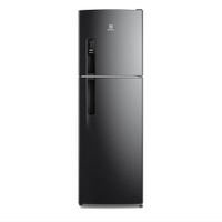 Geladeira Electrolux Frost Free 400L AutoSense Duplex Black Inox Look (TF44B) - 110V