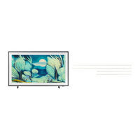 Vision AI TV 55" The Frame 4K LS03F 2025 + Moldura para Smart TV 55" The Frame cor branco
