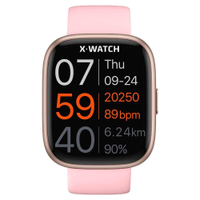 Relogio Smartwatch Unissex Alexa X-Watch XSWUQPI006A - Rosa