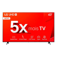 Smart Tv LG 43" pol LED 4K UHD Smart Pro Thinq® AI - 43TU801C0SA.AWZ