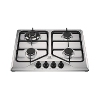 Cooktop 4 Bocas a Gás Electrolux Inox Experience Multi Chama e Grade Ferro Fundido (KE4XC) - Bivolt