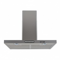 Coifa De Parede 60cm Retangular Duto Slim Fogatti Inox 110V - 110V