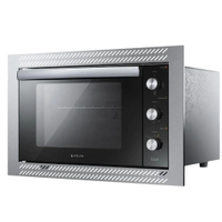 Forno de Embutir Elétrico Preto 44L com Grill e Timer Atlas U Top 127V - 110V