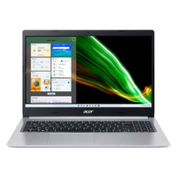 Notebook Acer Aspire 5 Ryzen 7 5700U 8GB DDR4 512GB SSD 15.6 FHD Linux - Prata