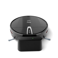 Aspirador Robô Philco PAS26P MOP 3 em 1 Sensor Antiqueda Controle Remoto 110min Bivolt Preto