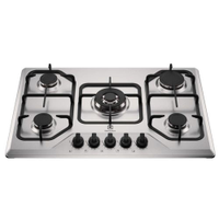 Cooktop 5 Bocas a Gás Electrolux Inox Experience Multi Chama e Grade Ferro Fundido (KE5XC) - Bivolt