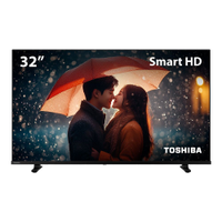 Smart TV DLED 32 HD Toshiba VIDAA 2HDMI 2USB Wi-Fi