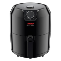 Fritadeira Elétrica Sem Óleo Air Fryer Arno Super BFRY 4,2 L Preta - 220V
