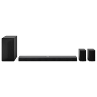 Home Theater Soundbar LG S70TR, 5.1.1 Canais, Bluetooth, Dolby Atmos, DTS X, Caixas Traseiras Sem Fio, AI Sound Pro, WOW Sinergy, HDMI - 500W RMS