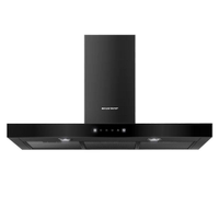 Coifa de Parede Brastemp Eclipse Collection 90cm com Painel Touch on Glass - BAE90AP - 110V