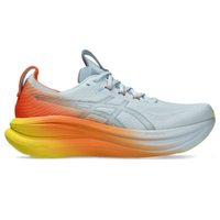 Tênis ASICS GEL Nimbus 28 - Masculino - Azul/Laranja