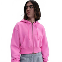 Blusão Cropped Nike Sportswear Phoenix Fleece Feminino