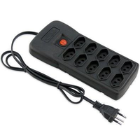 Filtro de Linha Force Line 10 Tomadas Preto