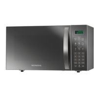 Forno de Micro-ondas Mondial Line MO-02-34-E com Função Manter Aquecido Cinza Espelhado - 34L - 220V