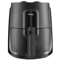 Fritadeira Elétrica Sem Óleo Air Fry Philco PFR15PG Gourmet 4L - Preta - 220V