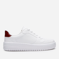 Tênis causal com recortes vizzano branco