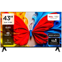Smart TV TCL 43 Polegadas 43S5K FHD QLED HDR10 Google Tv