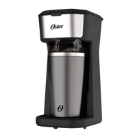 Cafeteira Oster 2day Inox 2 em 1 com Copo Térmico 220V